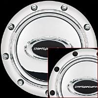 Pro-Style Horn Button Polished/Black