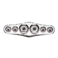 6-Gauge Trim Style Dash Insert Universal