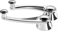 Ball Milled Billet Window Cranks Polished Finish