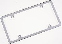 Billet License Plate Frame Plain recessed