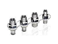 AC & Heater Bulkhead Connector In-line 4-Port