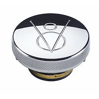 Billet 16psi Radiator Cap V8 logo