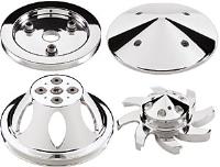PULLEY KIT SBC SHORT 1GRV