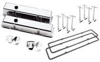 Small Block Valve Cover Kit - Tall Plain
