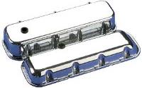 Big Block Valve Covers - Tall Plain Polished