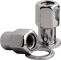 Open-End Mag Shank Lug Nuts 12mm-1.5 Thread