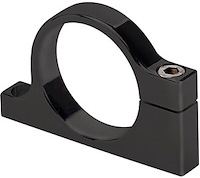 Billet Fuel Filter Mounting Bracket Black Anodized