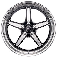 BRS23711R6177 Street Lite Wheel [Size: 17" x 11"] Black Anodized Finish