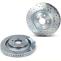 Claw Rotors Rear Slot Drill & Zinc-Plated Set