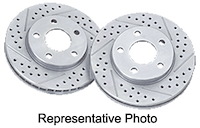 Front DecelaRotor Brake Rotors 1997-2007 Corvette C5/C6