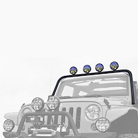 JK-6126 Windshield Light Bar Fits Select Jeep Wrangler JK