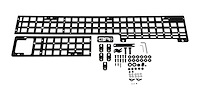 TC-7126 Bed Side Molle System 2005-2021 Toyota Tacoma