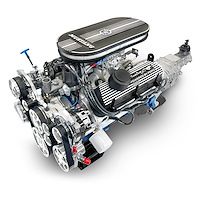 B347KTKXM Standard Edition Ford Compatible, Carb, Polished Kit