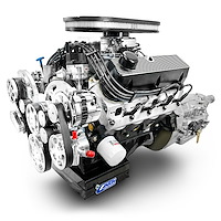 BF427K4R7C Cobra Edition Ford Compatible Builders Series, Carbureted Engine & 4R70W Transmission w/Polished Kit [Front Sump]