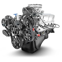 BP302CTFKB Ford Small Block Compatible 302 ci. Crate Engine w/Black Pulley Kit [Front Sump]