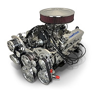 BP3479CTFKB Ford Small Block Compatible 347 ci. Crate Engine w/Black Pulley Kit [Front Sump]