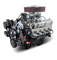 BP3479RCTFKB Ford Small Block Compatible 347 ci. Crate Engine w/Black Pulley Kit [Dual/Rear Sump]