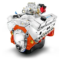 BP4002CTC1 GM Compatible Small Block Chevy 400 ci. Base Dressed Carbureted Crate Engine [500 HP]