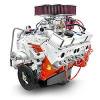 BP4002CTC1D GM Compatible Small Block Chevy 400 ci. Deluxe Dressed Carbureted Crate Engine [500 HP]