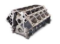 BPP12110356 GM Gen II/IV LS Bare Block, 4 in. Bore, 9.240 in. Deck, Cast Mains [4 Bolts/Studs per Cylinder]