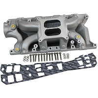BPP302INT Intake Manifold Kit for Small Block Ford 302 ci [Dual Plane, Aluminum, Natural Finish]