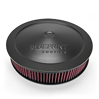 BPP4304BK Air Cleaner w/4150 Drop Base  14 in. x 3 in. [Black]