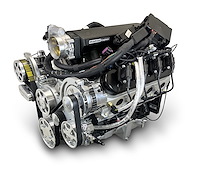 PSLS37651CTFK GM LS 376 ci. (6.2L) ProSeries Deluxe Dressed Engine w/LS3 Fabricated Alum. Intake & Polished Pulley Kit [525 HP]