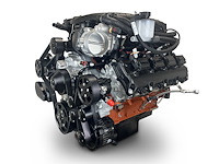 PS426SCTKB Chrysler Gen III Hemi Compatible 426 ci. Supercharged ProSeries Deluxe Engine w/Black Pulley Kit
