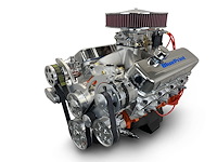 PS502CTCK Big Block Chevy 502 ci. ProSeries Deluxe Dressed Carbureted Crate Engine w/Polished Pulley Kit [621 HP]