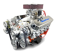 PS5401CTCK Big Block Chevy 540 ci. ProSeries Deluxe Dressed Carbureted Crate Engine w/Polished Pulley Kit [670 HP]