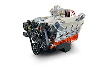 PS5401CTCKB  Big Block Chevy 540 ci. ProSeries Deluxe Dressed Carbureted Crate Engine w/Black Pulley Kit [670 HP]