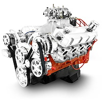 PS5980CTCK Big Block Chevy 598 ci. ProSeries Deluxe Dressed Carbureted Crate Engine w/Polished Pulley Kit [741HP]