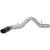 Monster Exhaust System, 5 in. Cerakote Black SideKick Tip for 2020-2022 Chevy/GMC 6.6L Duramax L5P