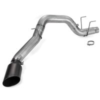 Monster Exhaust System for 2019-2024 Ram 2500/3500 6.7L Cummins Mega Cab Short Bed [Cerakote Black Tip, Single Rear Wheel]