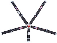 JR. 5-Point Cam-Lock Racing Harness SFI 16.1 - Black