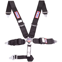 5-Point Cam-Lock Racing Harness Black