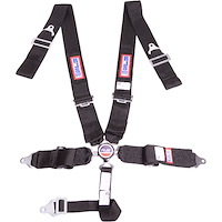5-Point Cam-Lock Racing Harness Black