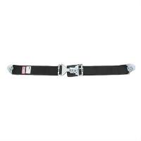 15000401 Classic Series Latch and Link 2 in. Lap Belt [Black]