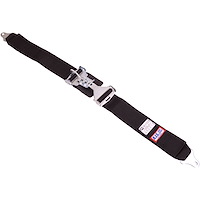 Latch and Link Lap Belt Black