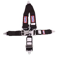 SFI 16.1 2 SINGLE Sub Belt L&L WRAP/BOLT = 27 w/ 2 ADJUSTER GRAY