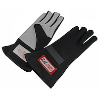 Classic Single-Layer Racing Gloves Large - Black