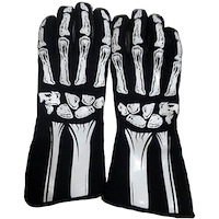 Skeleton Single Layer Nomex Racing Gloves SFI 3.3/1