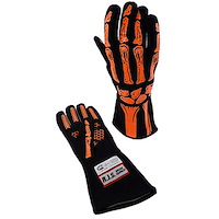 Skeleton Double Layer Nomex Racing Gloves SFI 3.3/5