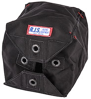 8"x8" Parachute Bag Black
