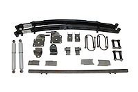 AS-1016CG Complete Leaf Spring Rear End Mounting Kit for 1935-1936 Chevy Master (Gas Shocks)