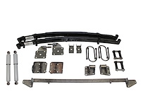AS-1017CG Complete Leaf Spring Rear End Mounting Kit for 1936 Chevy Standard (Gas Shocks)