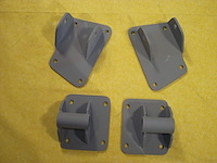 AS-1019 Leaf Spring Rear End Mounting Kit for 1941-1948 Chevy