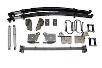 AS-2020CGY Complete Leaf Spring Rear End Mounting Kit for 1948-1952 Ford Pickup Truck (Gas Shocks)