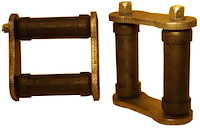 AU-2214 Rear Spring Shackles 2-1/2 in.