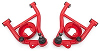 AAL461R Lower Control Arms w/Delrin Bushings for Select 1978-1987 GM Cars (Red)